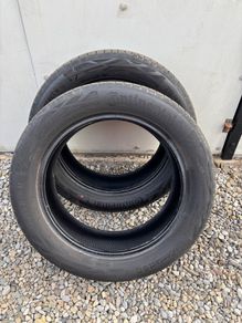 2x 215/55 R18 Continental tyres
