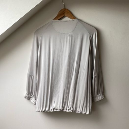 By Malene Birger Silk Lace Paneled Bomber Jacket