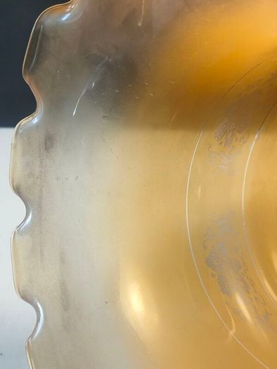 Early Twentieth Century Etched Glass Tulip Shade