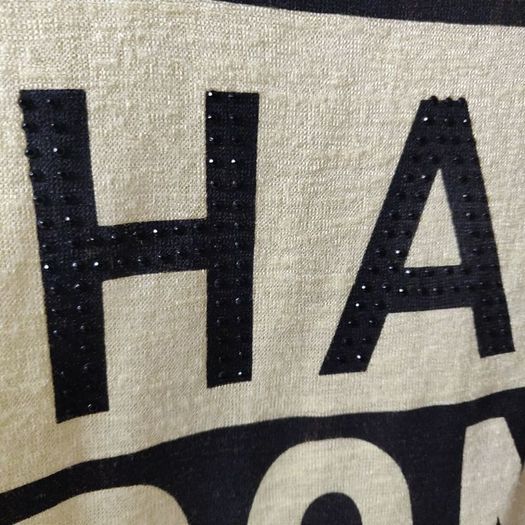 Yellow Letter Print  Baggy Top, size 10