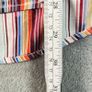 Tommy Hilfiger Red Label Y2K Multicolor Rainbow Short Sleeve Shirt M Image 6