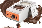 Chocolate Tempering Machine Chocolate Melting Pot 4.1 kg 2 Tanks