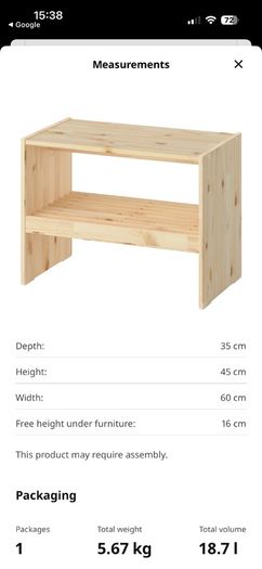 shoe shelf / rack storage IKEA