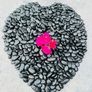 Memorial stone, grave stones polished pebbles Image 3