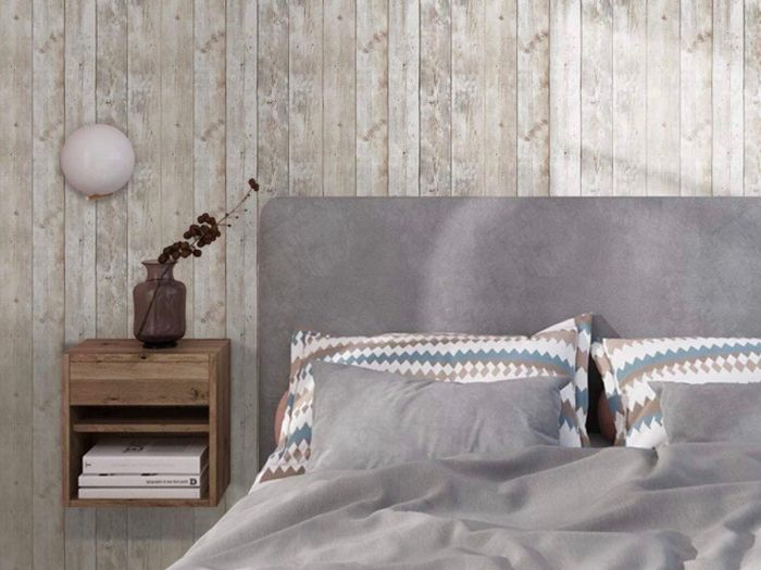 Wood Effect Self Adhesive Wallpaper 45X300cm Wood Panel Vinyl Film Paper Sticky Back Plastic Roll Decorative for Wall Furniture Door (MULTIPLE SIZES)