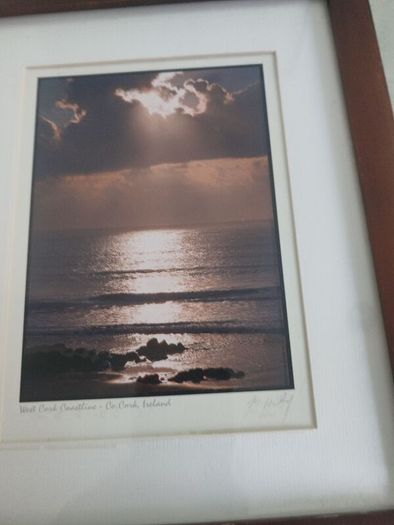 Framed Photo Print Of West Cork Coastline - Co. Cork, Ireland By M. Wiley