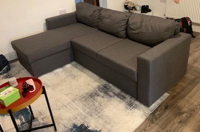 Sofa bed chaise longue