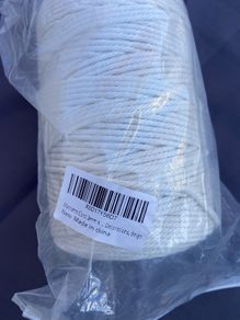 Brand new in packaging 3mm macrame cord