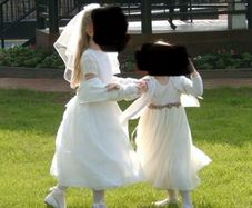 Italian design communion dress, veil, hairpiece, bag, cardigan, shoes & tights