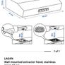 Ikea Lagan extractor hood Image 3