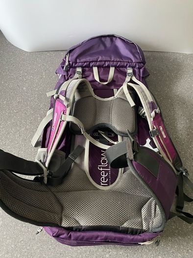 Berghaus Freeflow 30+6 Backpack Rucksack Ventilating Back System H20 &Rain Cover Purple