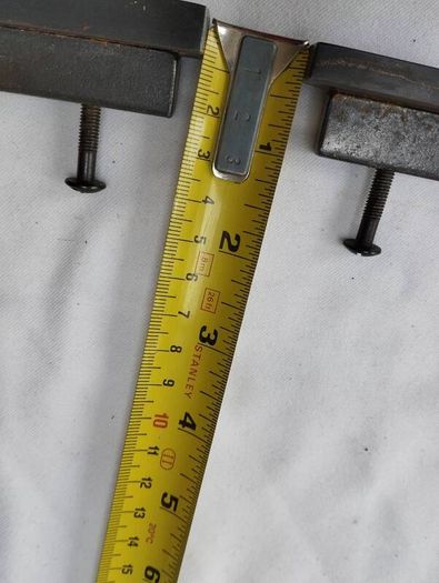 Industrial style metal handles