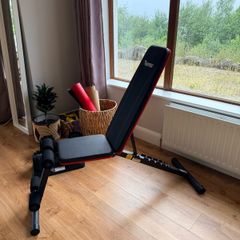 Dumbbell set 10Kg (2) and Adjustable Bench Bundle