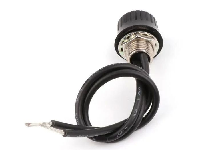 ZE-105M Rotary Switches With Single Pole ON/OFF Canopy Two 4" 18AWG Wires