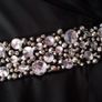 black dress with crystals rhinestones  size s new Image 2