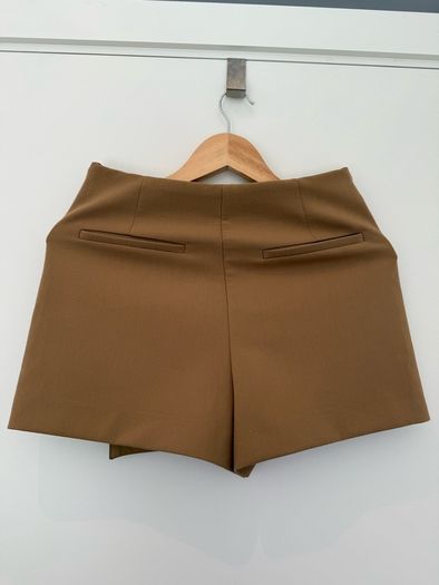 ZARA Beige Skort Tailored Style Size S