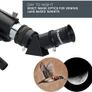 Travel Scope 70 Portable Refractor Telescope Kit with Backpack, Black Image 8