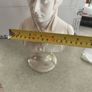 Mozart , A. GIANNELLI Alabaster Bust 23 CM. tall on marble plinth. Image 6