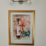 Framed Picture - Egyptian Style With Lovely Gold Surround Frame Image 2