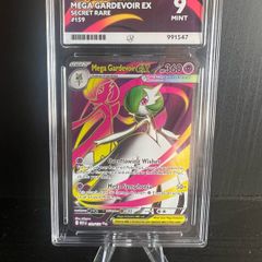 Mega Gardevoir EX #159 ACE 9 Graded Pokemon Card