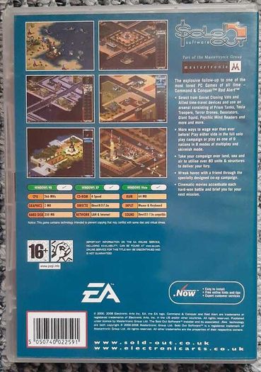 Command & Conquer: Red Alert 2 (PC DVD Box) 2 Disc Set (Sold Out Software)