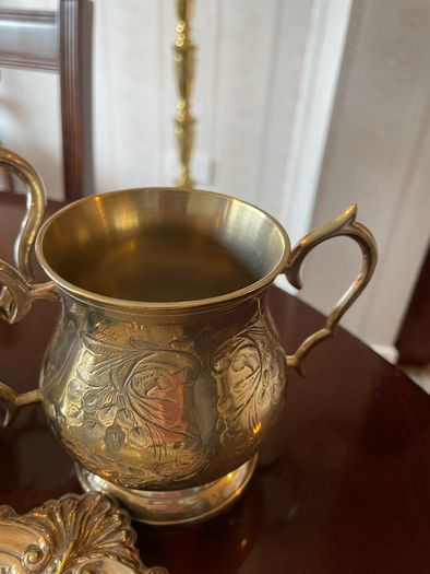 Silver plated antique