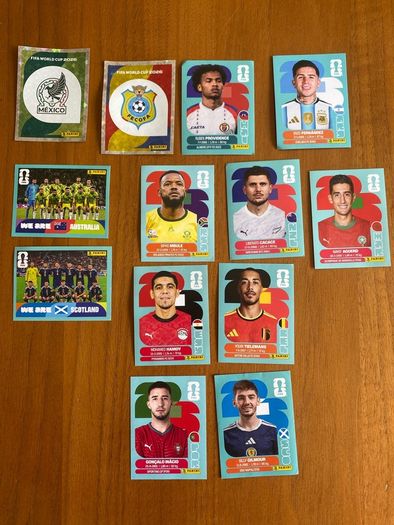 World cup stickers