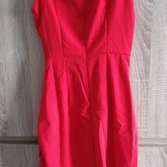 New red dress fits xs-s