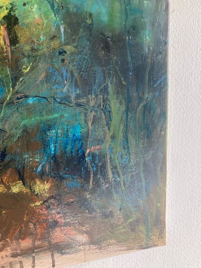 Large Original Abstract Painting Irish abstract art Warm Aesthetic