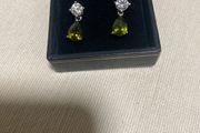 silver earrings