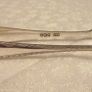 Antique Solid Silver Sugar Tongs, Sheffield 1922, Mappin and Webb, 18.2g Image 3