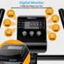 Exercise Bike Fitness Bike Advanced Home Trainer Stationary Bike Adjustable Magnetic Resistance for Home Gym Workout (FREE POSTAGE) Image 4