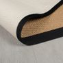 Jute Herringbone Runner with black boarder Image 4