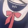 Atmosphere navy cotton t-shirt size UK16 EU44 Postage included Image 3
