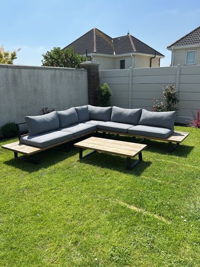 garden corner sofa