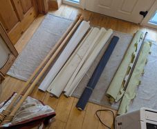 Roller Blinds, Curtain Poles