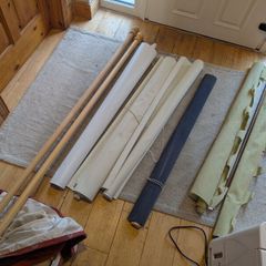 Roller Blinds, Curtain Poles