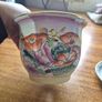 Colourful Vintage Chinoiserie Planter. Jardiniere. Image 8