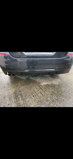 BMW F10 MPerformance Rear Diffuser Gloss Black
