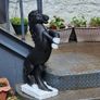 Pair of large decorative garden horse statues (82 Image 5