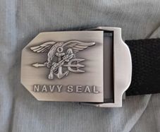 US Navy Seals  Belt Buckle and belt