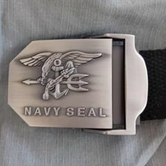 US Navy Seals  Belt Buckle and belt