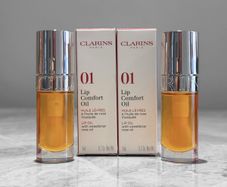 New Clarins Lip Comfort Oil Set of 2