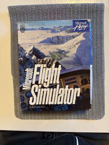 Vintage. Pc Game - Microsoft Flight Simulator 5.00 (3.5) Pc. Never Used.