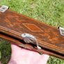 Vintage Acme Wood & Metal Clasped Tie Press Image 8