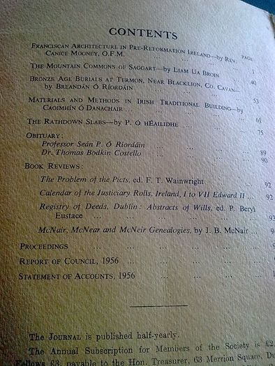 Journal of the Royal Society of Antiquaries of Ireland 1957