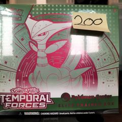 Pokemon Centre Temporal Forces ETB