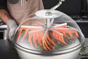 Bud Leaf Bowl Trimmer, 600 mm Manual Bud Trimmer, with Sharp Stainless Steel Blades, Visual Cutting, Wet &amp; Dry Hydroponic Cutting Machine