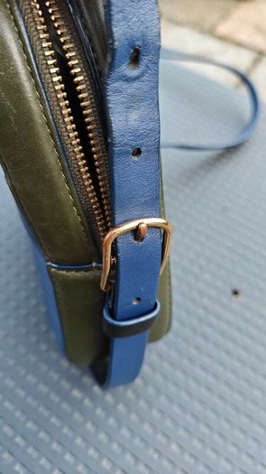 Diane Von Furstenberg Leather mini satchel cross body camera bag bag