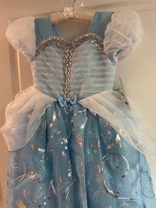 Cinderella Costume dress deluxe Disney 7/8y